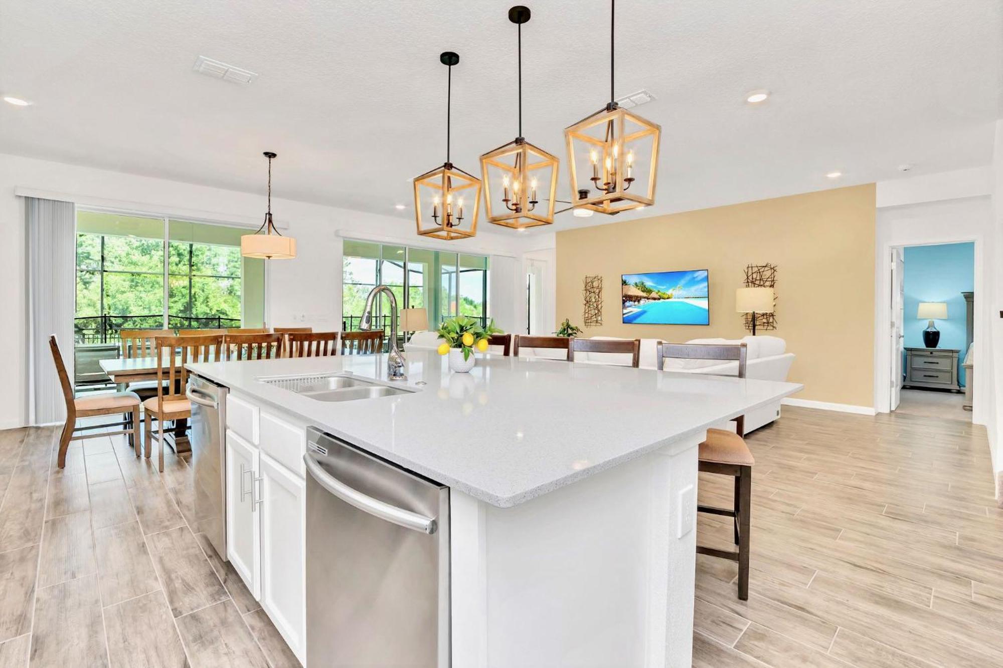 Stunning 9Br Home - Family Resort With Private Pool, Hot Tub, Games Room And Bbq! Kissimmee Kültér fotó