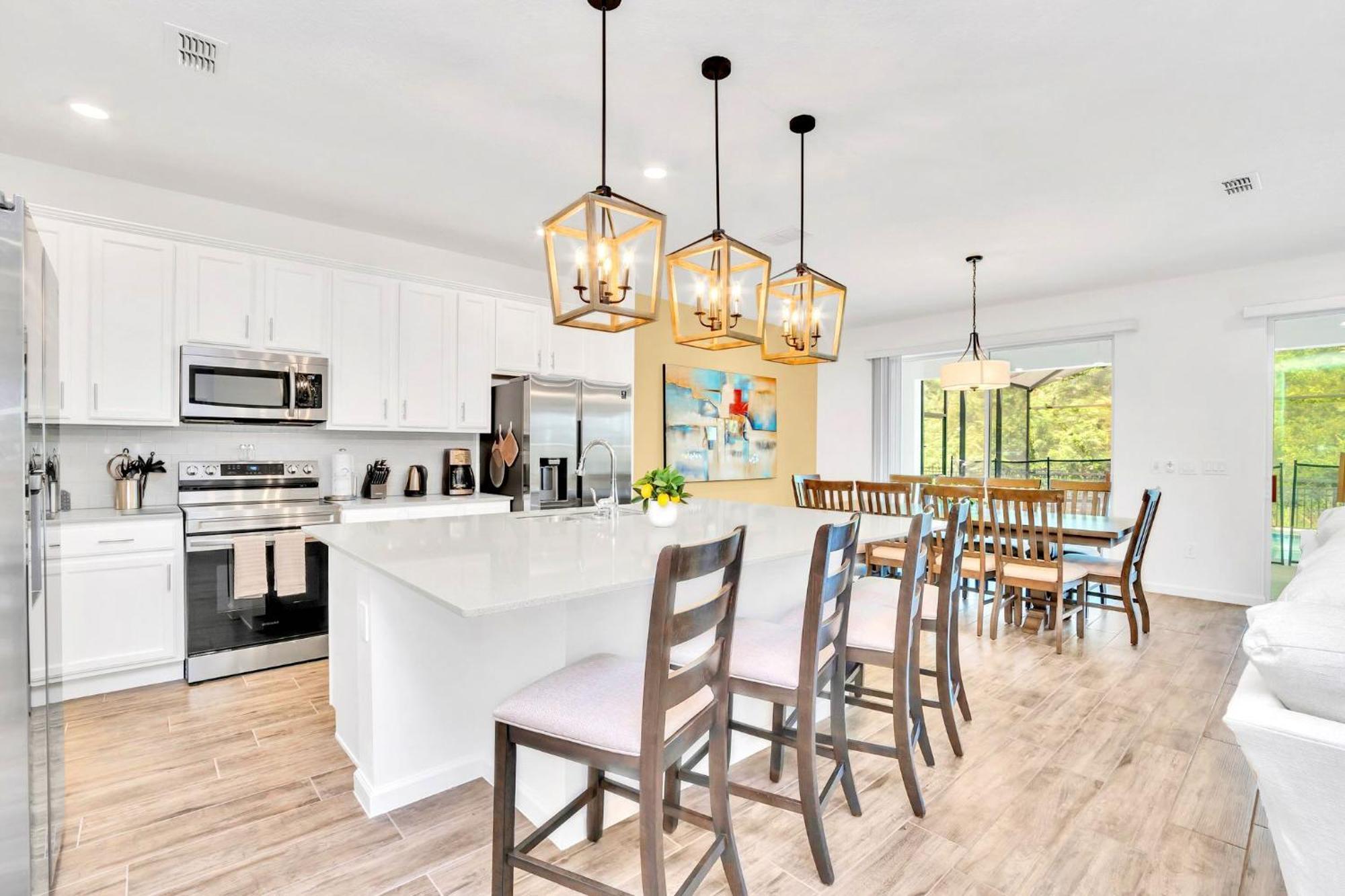 Stunning 9Br Home - Family Resort With Private Pool, Hot Tub, Games Room And Bbq! Kissimmee Kültér fotó